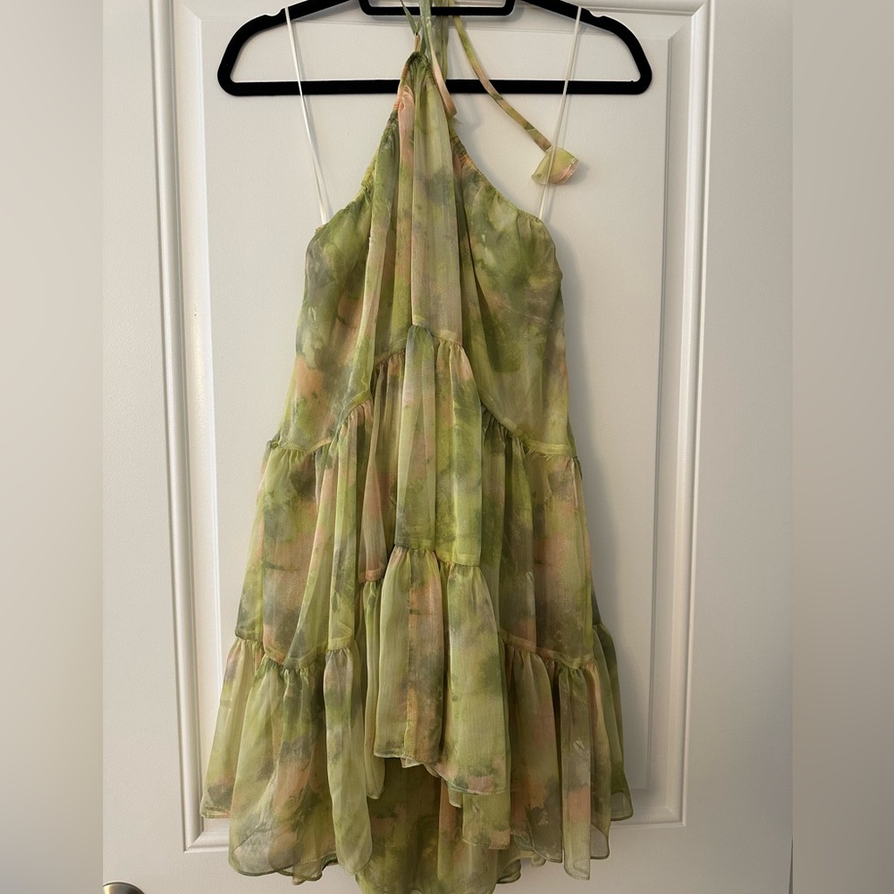 MISA SASTRA HALTER DRESS - Picture 4 of 6